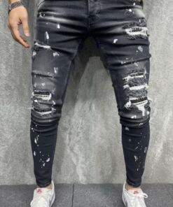 Slim Fit “Splatter” (2Y Premium Jeans)