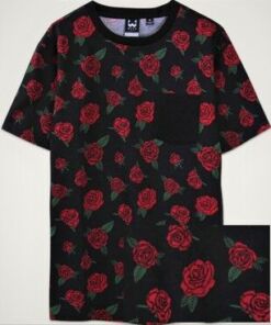 Rose Print T-Shirt