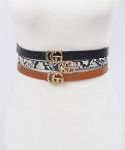 3 Piece Buckle Belts