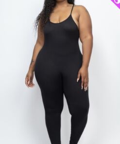 Plus Size Bodycon Cami Jumpsuit
