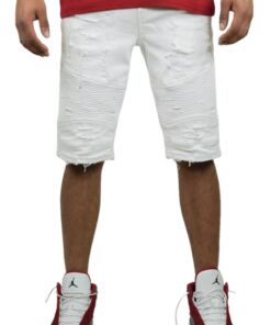 White Denim Shorts [Preme]