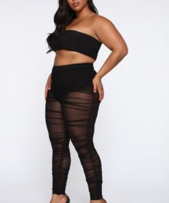 PS Rouched See Through Leggings