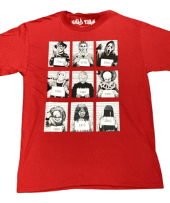 Scary Movie Killers MugShot Tee