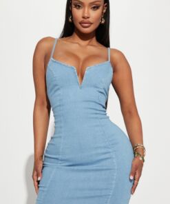 Denim Bodycon Dress