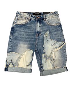 AKOO Bravado Denim Shorts
