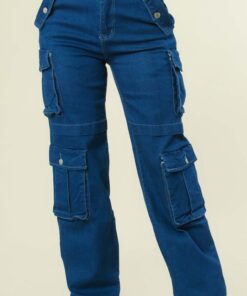 Super Stretch Cargo Jeans