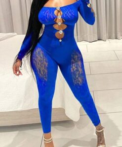 Off Shoulder Mesh Bodysuit