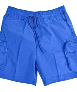 Royal Blue Nylon Cargos