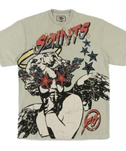 Saints Acid Wash Box Tee
