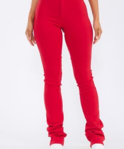 High Waist Super Stretch Stacked Pants